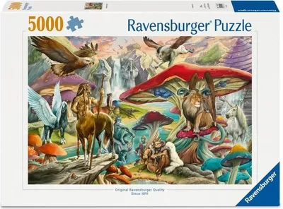 Image de Puzzle 5000 pièces, Les secrets de la forêt, Puzzle pour adultes
