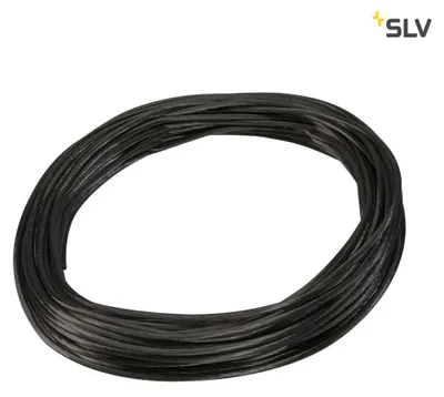Image de câble 12V pour système de câble 12V Tenseo Noir 4mm² 20M