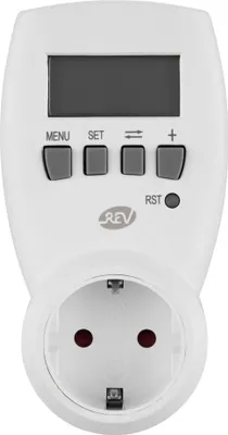 Produktbild von REV Energiekostenmessgerät digital kompakt weiß