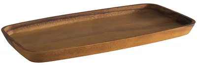 Imagen del producto de APS® 00898. Bandeja de servicio de acacia, 18 x 30 cm