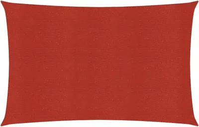 Produktbild von The Living Store Sonnensegel 160 g/m² Rot 2x5 m HDPE