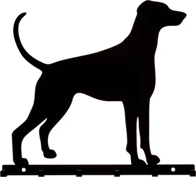 Produktbild von Schlüsselbrett Hakenleiste Motiv Dobermann Hund schwarz