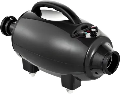 Produktbild von Professioneller Hundeföhn 1300W – Tierpflegetrockner mit 4 Aufsätzen & Temperaturregelung – Leiser Hundetrockner mit Gebläsefunktion