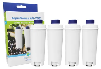 4 Ersatz-Wasserfilter für DeLonghi Kaffeevollautomaten