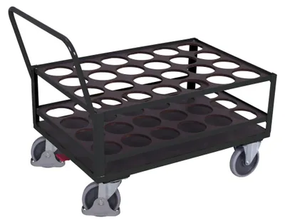 Produktbild von VarioFit Stahlflaschenwagen RAL 7016