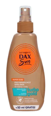 Obrázok produktu pre Akcelerátor opaľovania pre tvár a telo Turbo Gold, 200ml
