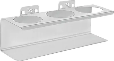 Image de Porte-boîtes pour paroi perforée, 3-fois