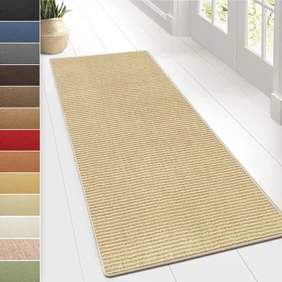 Produktbild von Sisal-Teppich Sylt hochwertige Qualitätsware langlebig & strapazierfähig Elfenbein 80x150 cm