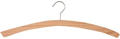 Produktbild von Holzkleiderbügel, L 42 cm, B 2,2 cm, 1 Stk [HOB-575400]