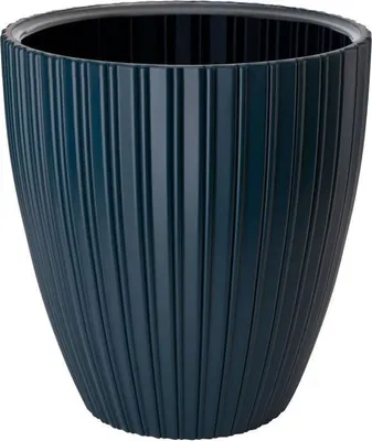 Obrázek produktu pro Květináč, Garden ID Fancy, 40 x 42 cm, modrá petrolová, recyklovaný plast, mrazuvzdorný