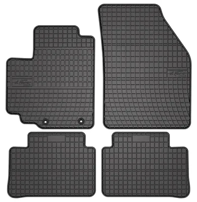 Image de Tapis de sol en caoutchouc pour Suzuki Alto VIII 2009-2015 (hayon) – 4 pièces, noirs, sur mesure