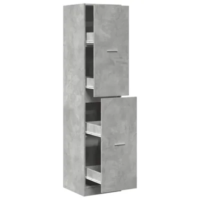 Produktbild von vidaXL Apothekerschrank Betongrau 40x41x174,5 cm Holzwerkstoff