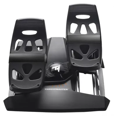 Produktbild von Thrustmaster Pedalset TFRP (Flight Rudder Pedals) f. PC & PS4, Farbe:Schwarz