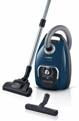Produktbild von Bosch Serie 8 BGB75X494, 650 W, Zylinder-Vakuum, Trocken, Staubbeutel, 5 l, Allergie-Filter