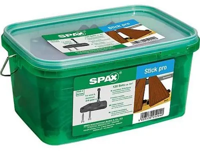Immagine prodotto di SPAX® 4009422556639 SPAX® Terrassenverbinder Stick PRO, 120 St.
