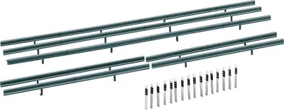 Produktbild von Faller 272452 - 1/160 / N Leitplanken, 40 Begrenzungspf - Neu