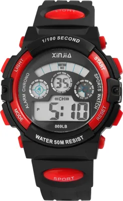 Produktbild von Xinjia Digitaluhr mit Silikonarmband