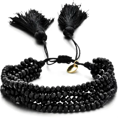Produktbild von Stylisches Damenarmband BT-38859 in Schwarz KP38859