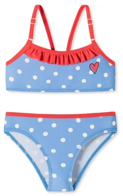 Produktbild von Schiesser Mädchen Bustier Bikini Set - Aqua Kids Girls