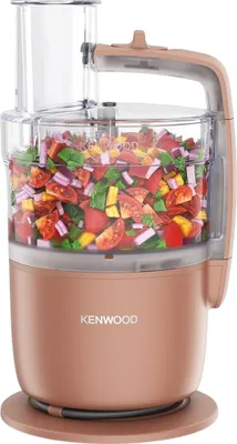 Produktbild von Kenwood Electronics FDP22.130RD, 1,3 l, Rot, Clay Red, Tasten, 0,75 l, Mischung, Kotelett, Schneiden, Mixen