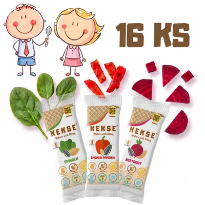 Obrázek produktu pro KEKSE Slaný mix 16 ks