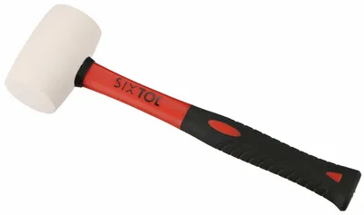 Produktbild von Gummihammer TPR HAMMER 450, weiß, 450 g, 330 mm