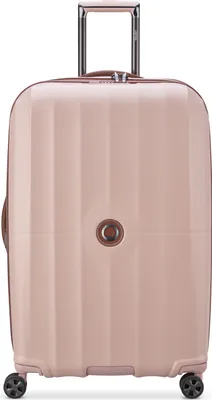 Image de DELSEY PARIS trolley Carrousel Expandable 4 Double Rolls Trolley 77 Pink rose 76cm