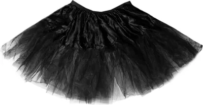 Produktbild von Oblique Unique Tutu Tütü Reifrock Petticoat Damen Rock in schwarz Fasching Karneval Halloween