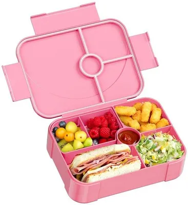 Produktbild von Kinderlunchbox lekvrije rosa
