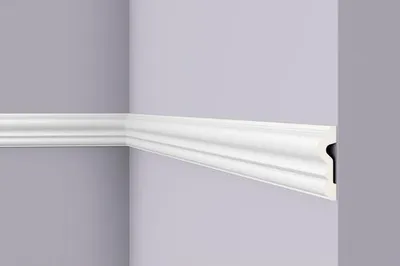 Produktbild von Wandleiste Z13, 1 x 2 m, 80 x 22 mm