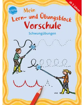 Produktbild von Mein Lern- und Übungsblock Vorschule. Schwungübungen