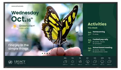 Image de BenQ ST6504, Écran plat de signalisation numérique, 165,1 cm (65"), LCD, 3840 x 2160 pixels, 18/7