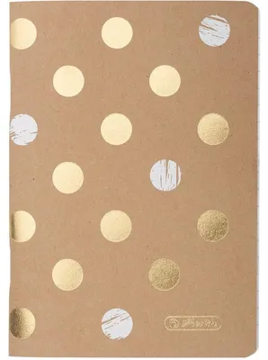 Produktbild von Herlitz Pure Glam, Muster, Gold, A6, 16 Blätter, Universal