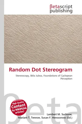 Produktbild von Stereogramm mit zufälligen Punkten