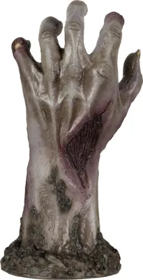 Produktbild von Vermoderte Zombie Hand als Bodendekoration 23 cm