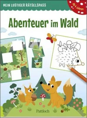 Image de Mein lustiger Rätselspaß - Abenteuer im Wald
