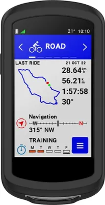 Immagine prodotto di Custodia subtel Silicone compatibile con Garmin Edge 1040 / Edge 1040 Solar protezione, case, bumper per navigatore GPS in nero – Assorbe urti, evita danni risparmia costose riparazioni