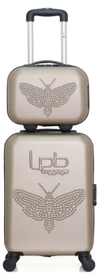 Image de LPB LUGGAGE - Set de 2 Valises FRANCETTE-H 50 cm 4 Roues