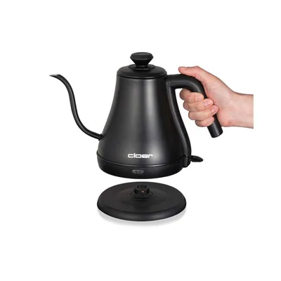 Produktbild von Cloer 4960, 0,8 l, 1000 W, Schwarz, Edelstahl, Überhitzungsschutz, Drahtlos