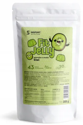 Produktbild von Zuckerfreie Götterspeise Kiwi 35 g | Kalorienarm Dessert