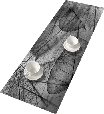 Produktbild von BERTONI Filz Tischläufer, Tischdecke mit Muster Bank Tischdekoration FRAGILE 115x40 cm