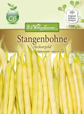 Produktbild von Stangenbohne Neckargold | Stangenbohnensamen von N.L. Chrestensen