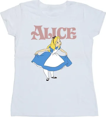 Produktbild von Disney - "Alice In Wonderland Take A Bow" T-Shirt für Damen BI6882 (L) (Weiß)