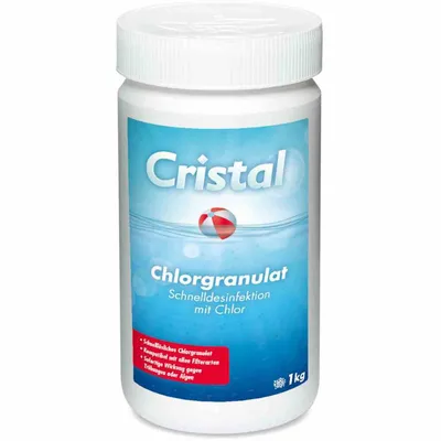 Produktbild von CRISTAL Chlorgranulat schnell löslich 1,0 kg
