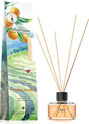 Produktbild von Allvernum Duftstäbchen für Diffusoren – Brasilianische Orange, 50ml
