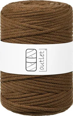 Produktbild von Schokoladenmilch Flechtkordel 5mm 100m OUTLET