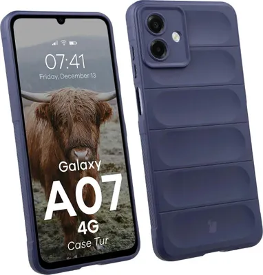 Produktbild von Robuste Handyhülle für Galaxy A07 4G, Bizon Case Tur, Dunkelblau