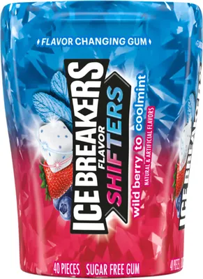 Produktbild von Ice Breakers Flavor Shifters Gum Wild Berry Coolmint (6 x 92g)
