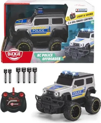 Produktbild von Dickie RC Polizeiauto Suzuki Jimny 1:24 für Kids
