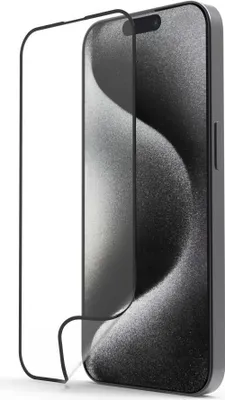 Produktbild von Hama Handy-Schutzglas ""Super Hybrid"" für Apple iPhone 15 Pro Max, Montagehilfe